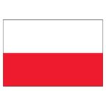 Poland National Flag - Nylon 4X6'