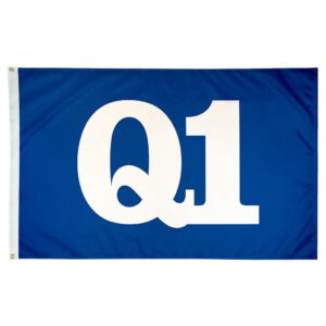 Q1 Flag - Blockout Polyester 4X6'