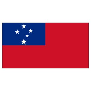 Samoa National Flag - Nylon 5X8'
