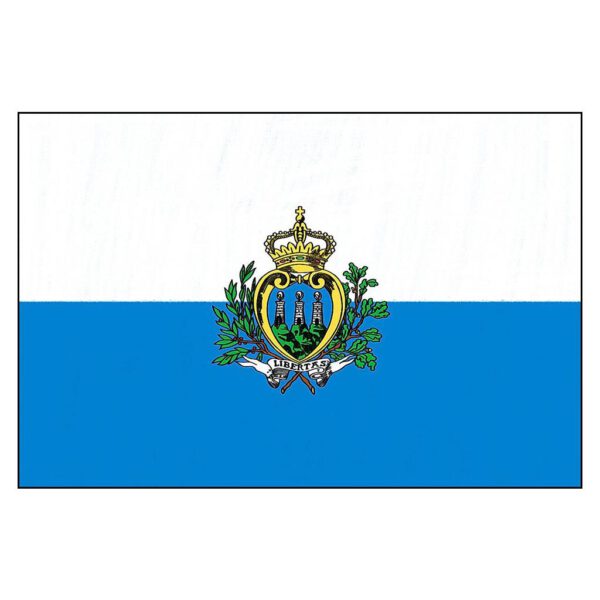 San Marino National Flag - Nylon 3X5'