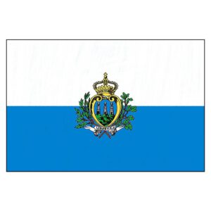 San Marino National Flag - Nylon 4X6'