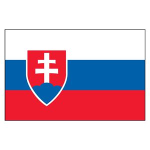 Slovakia National Flag - Nylon 3X5'