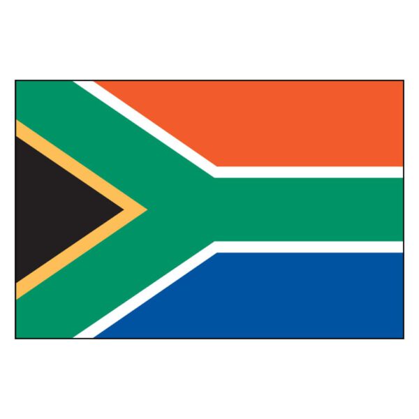 South Africa National Flag - Nylon 3X5'