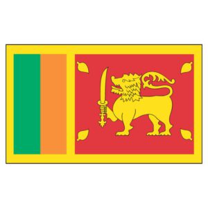 Sri Lanka National Flag - Nylon 4X6'