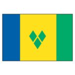St. Vincent & Renadines National Flag - Nylon 3X5'