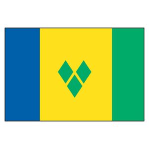 St. Vincent & Renadines National Flag - Nylon 3X5'