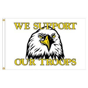 Support Our Troops 2X3'