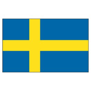 Sweden National Flag - Nylon 4X6'