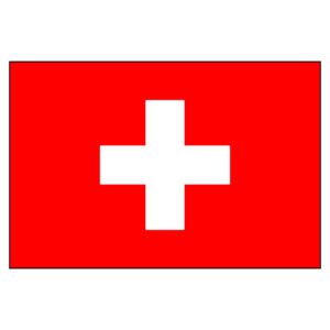 Switzerland National Flag - Nylon 3X5'