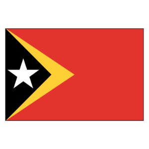Timor-Leste National Flag - Nylon 3X5'