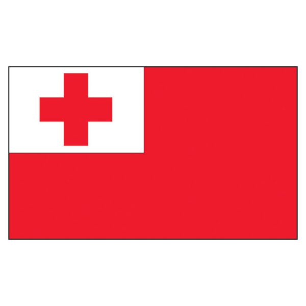 Tonga National Flag - Nylon 5X8'