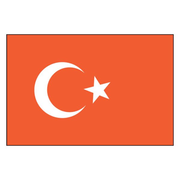 Turkey National Flag - Nylon 3X5'