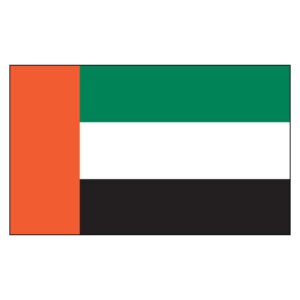 United Arab Emirates National Flag - Nylon 5X8'