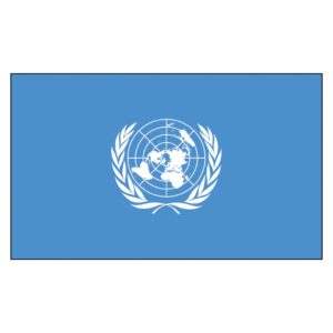 United Nations Flag - Nylon 3X5'