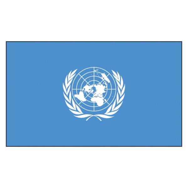 United Nations Flag - Nylon 4X6'