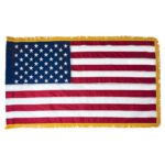 United States Nylon Flag - Pole Hem Fringe 3x5’