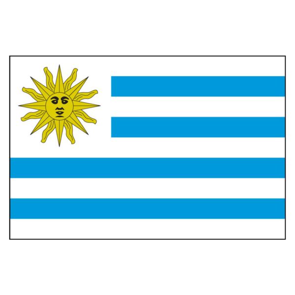 Uruguay National Flag - Nylon 5X8'