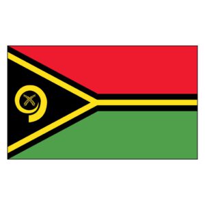 Vanuatu National Flag - Nylon 3X5'