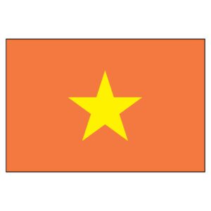 Vietnam National Flag - Nylon 4X6'