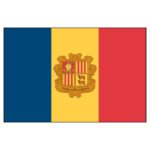 Andora National Flag - Nylon 3X5'