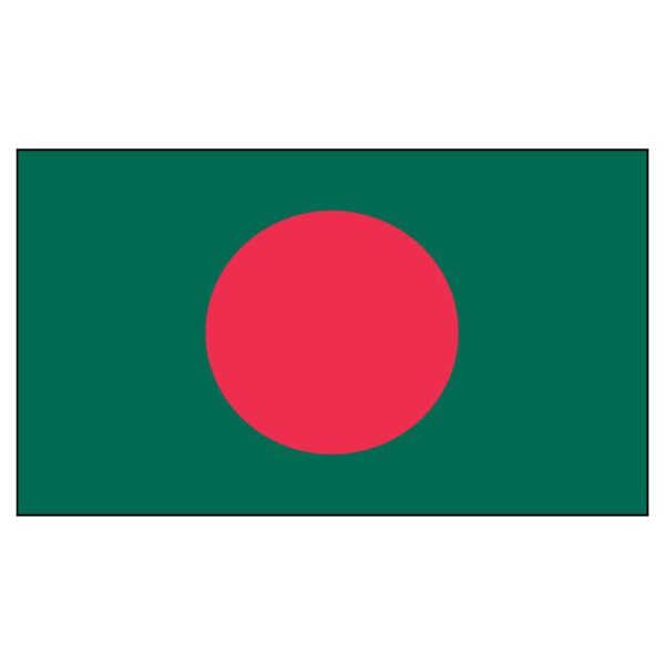 Bangladesh National Flag - Nylon 5X8'