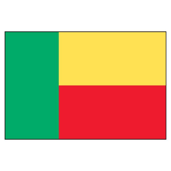 Benin National Flag - Nylon 4X6'