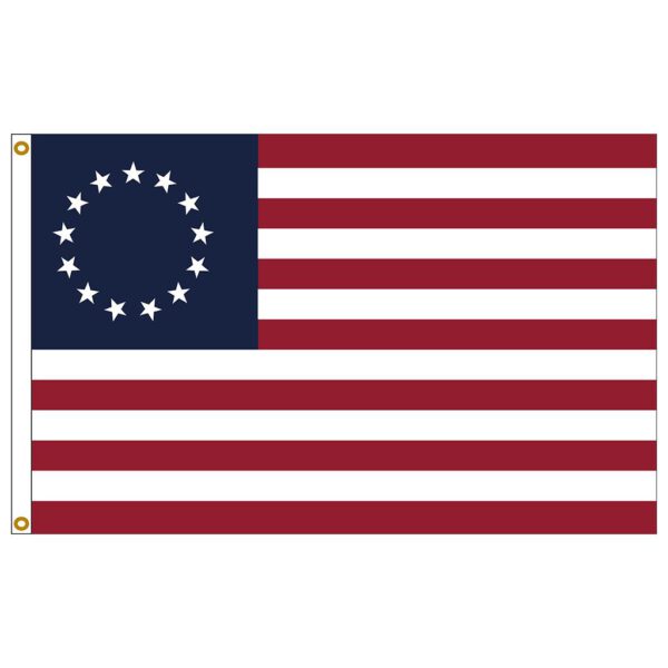 Betsy Ross Flag - Nylon 3X5'