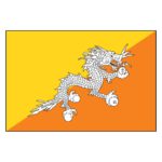 Bhutan National Flag - Nylon 4X6'