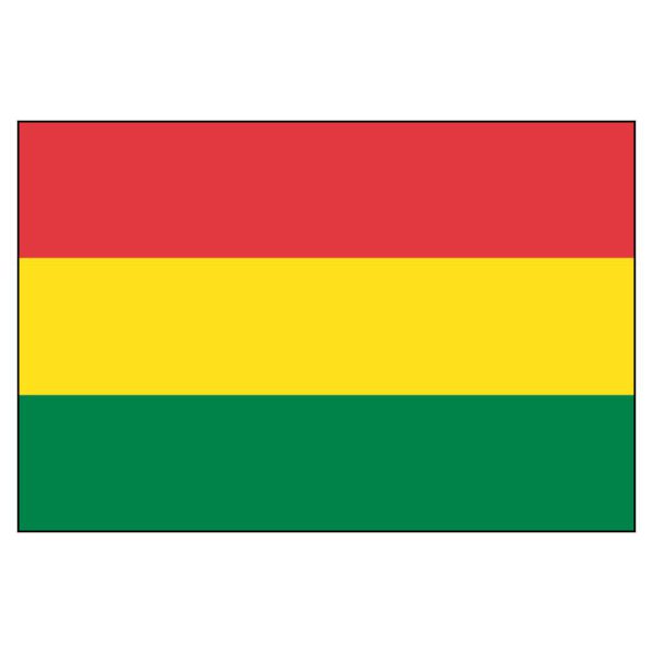 Bolivia National Flag - Nylon 3X5'