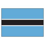 Botswana National Flag - Nylon 3X5'