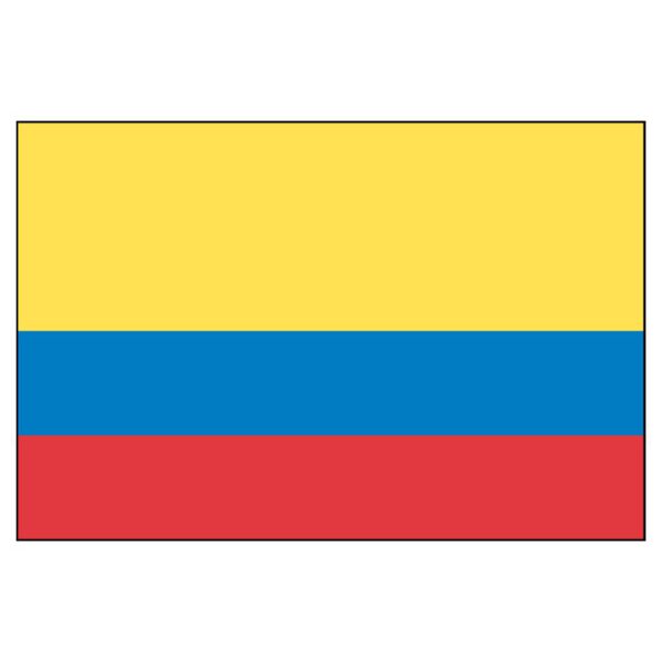 Colombia National Flag - Nylon 4X6'