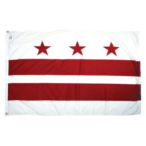 District of Columbia State Flag - Nylon 3x5’