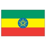 Ethiopia National Flag - Nylon 5X8'