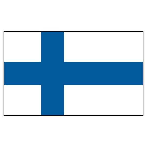 Finland National Flag - Nylon 3X5'