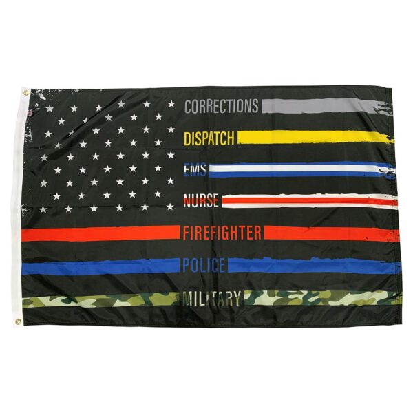 First Responder Thank You Flag - Nylon 3X5'