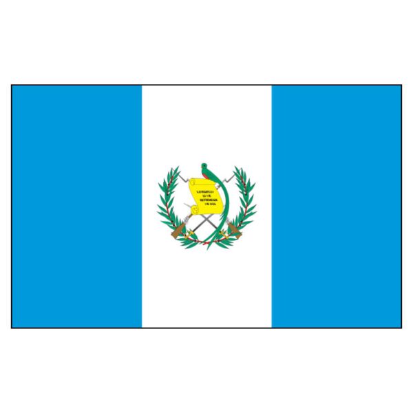 Guatemala National Flag - Nylon 3X5'