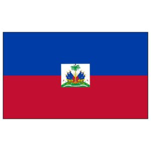 Haiti National Flag - Nylon 4X6'