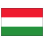 Hungary National Flag - Nylon 4X6'