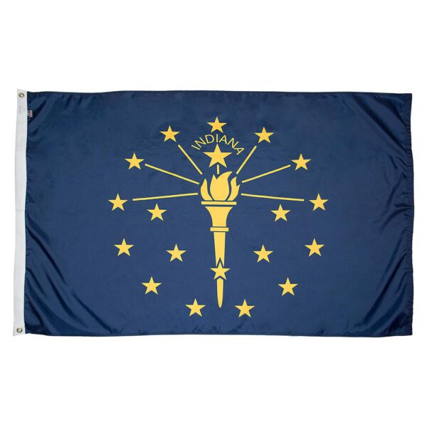 Indiana State Flag - Nylon 4x6’