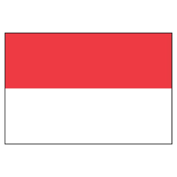 Indonesia National Flag - Nylon 3X5'