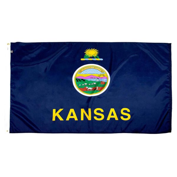 Kansas State Flag - Nylon 3x5’