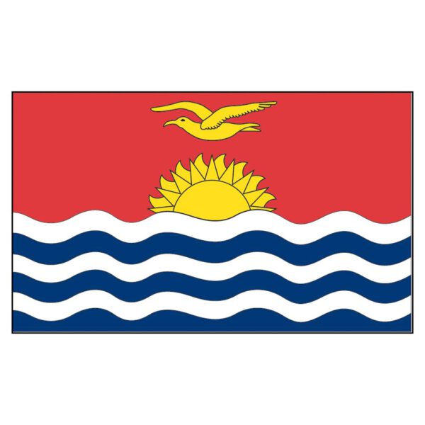 Kiribati National Flag - Nylon 3X5'