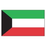 Kuwait National Flag - Nylon 3X5'