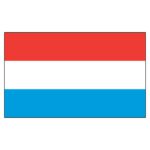 Luxembourg National Flag - Nylon 3X5'