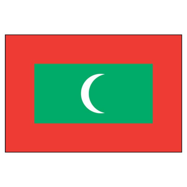 Maldives National Flag - Nylon 4X6'