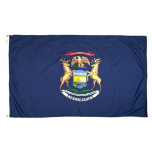 Michigan State Flag - Nylon 4x6’