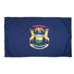 Michigan State Flag - Nylon 5x8’