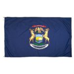 Michigan State Flag - Nylon 8x12'
