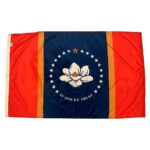 Mississippi State Flag - Nylon 3x5’