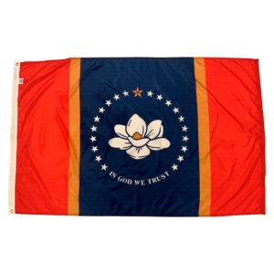 Mississippi State Flag - Nylon 4x6’